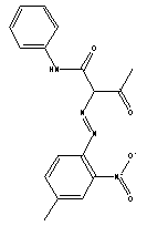 Molecular structure formula